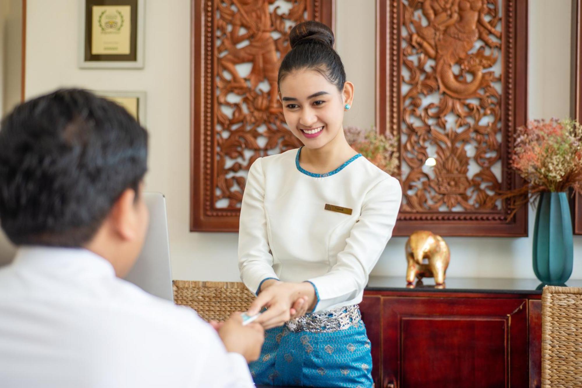 白莲花度假酒店 暹粒 外观 照片